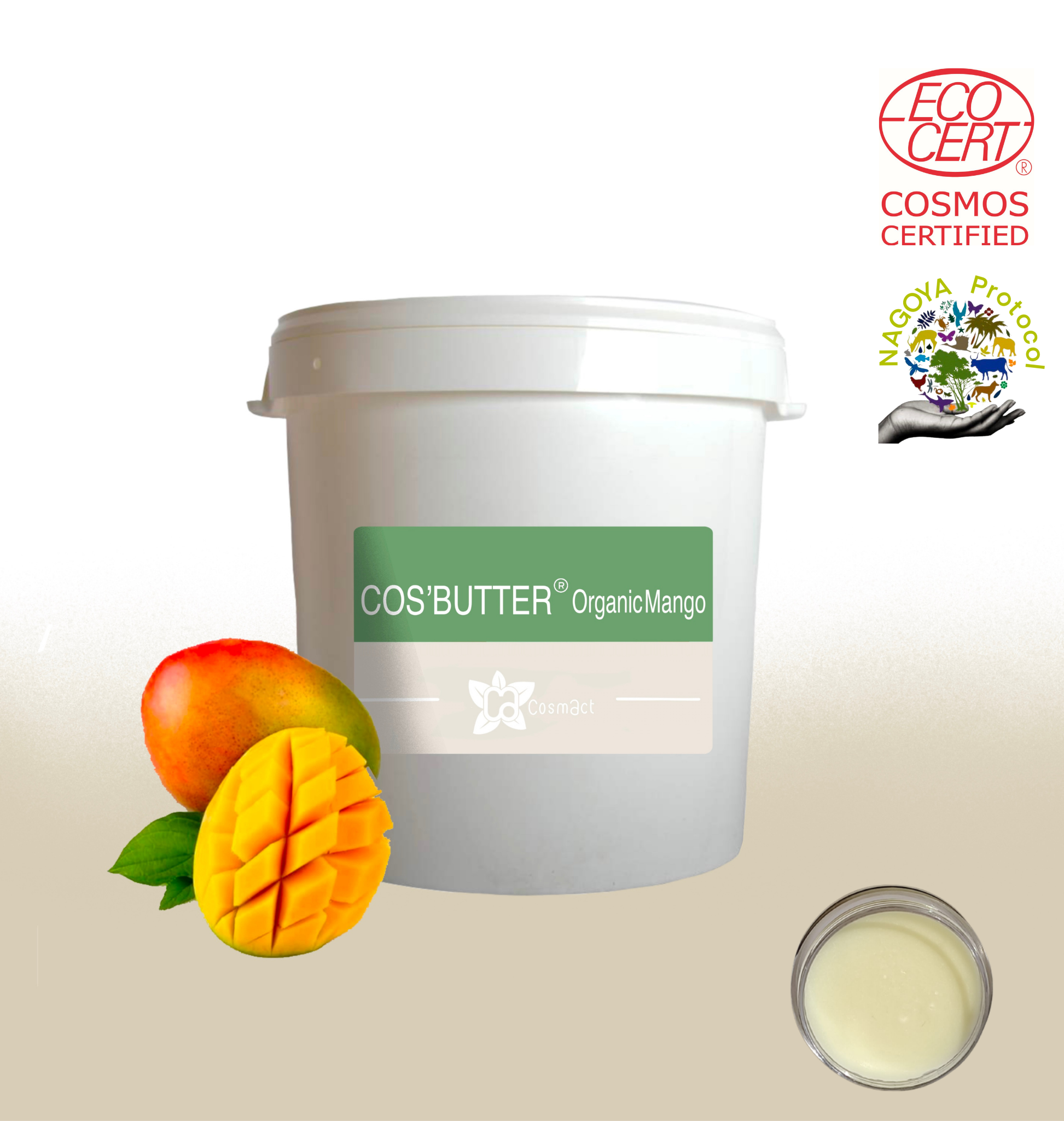 Lire la suite à propos de l’article COS’BUTTER® MANGO-BEURRE DE MANGUE BIO COSMOS